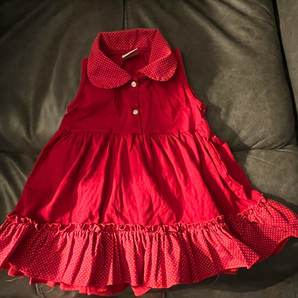 Aya Twirl Red Dress